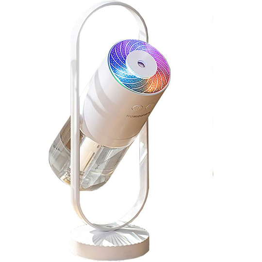 Perleraregb - Mist Humidifier Portable Humidifier with led Lights, Ultra-Quiet usb Portable Air Humidifier, Suitable for Babies, Bedroom, Office,