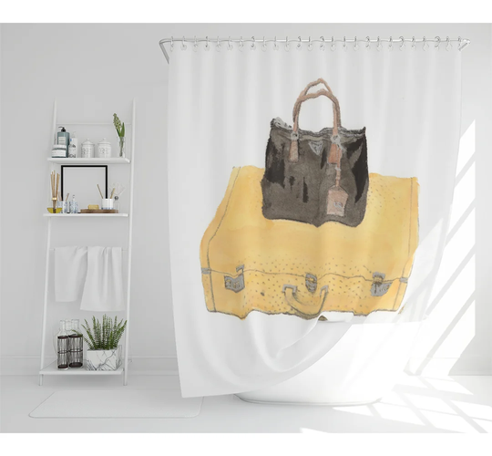 Quigley Polyester Shower Curtain Set