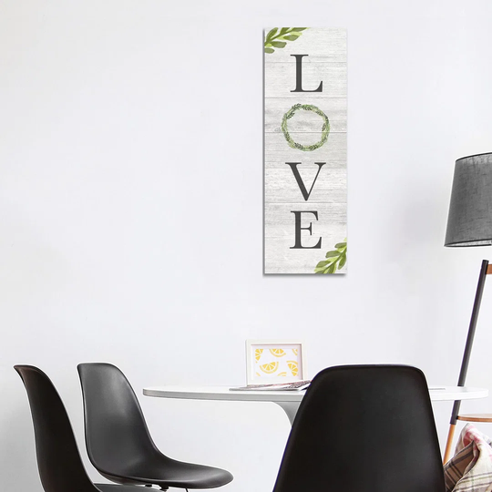 Love by Carol Robinson - Panoramic Graphic Art Print on Canvas