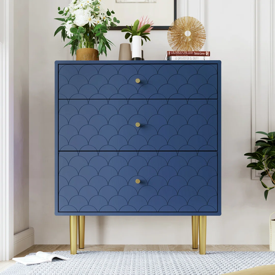 Helia 3 Drawer 75Cm W Chest of Drawers
