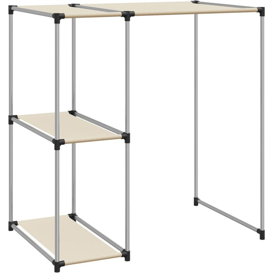 Storage Rack over Washing Machine Cream 87x55x90.5 cm Iron Vidaxl Cream