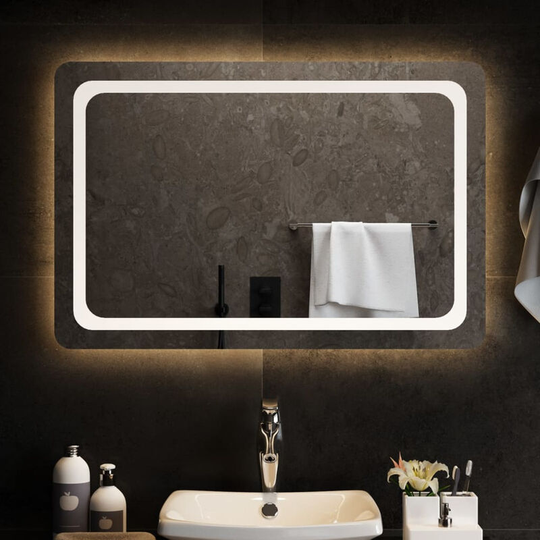 Led Bathroom Mirror 90x60 cm