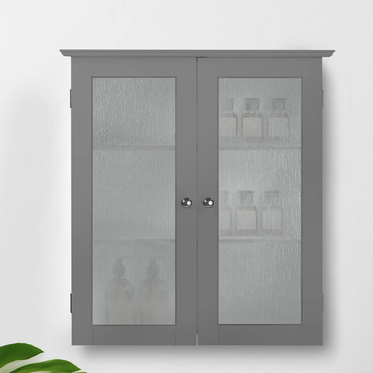 Mcgehee 56.5cm x 63.5cm Wall Mounted Bathroom Cabinet
