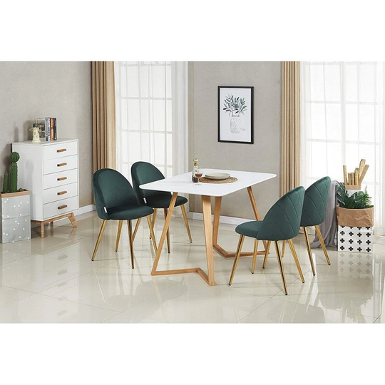 Gunhilda 4 - Person Dining Set