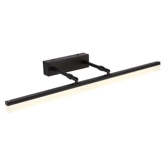Perleraregb - Telescopic Mirror Cabinet Mirror Front led Light Bathroom Bathroom Light Simple Modern Anti-fog Black Makeup Mirror Light