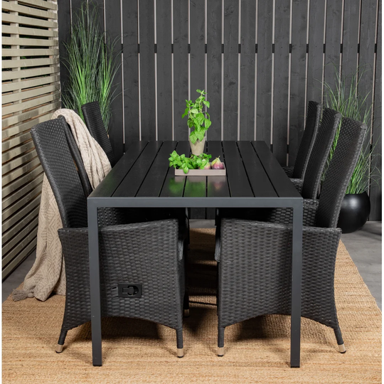 Albi 6 Seater Dining Set with Cushions
