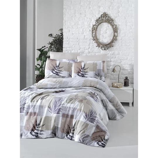 Moe Cotton 145 TC Modern & Contemporary Duvet Cover Set
