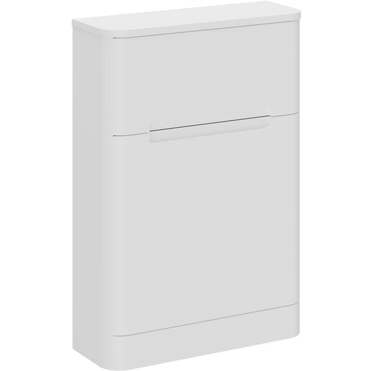Oslo Matt White 550mm Toilet Unit - Matt White