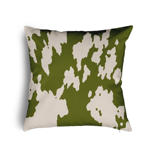 Moo Print Decorative Scatter Cushion with Filling