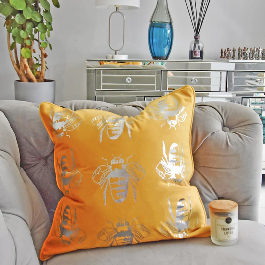Wiggin Velvet Square Scatter Cushion Cover