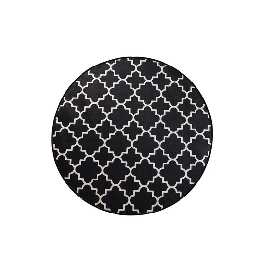 Haden Flatweave Black/White Rug
