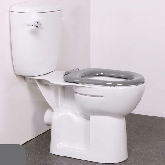 Nymas - Nyma pro Doc m Close Coupled Toilet Ware Set - Dark Grey Ring Seat