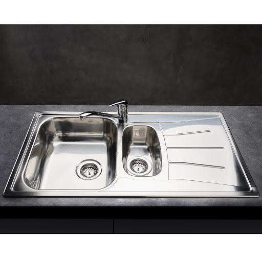 Reginox Diplomat Stainless Steel Inset 1.5 Kitchen Sink With Waste