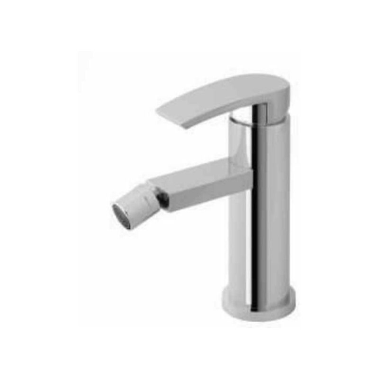 Estorick Mono Bidet Mixer Tap with Clicker Waste - Chrome - 56.2036 - Chrome - Eastbrook