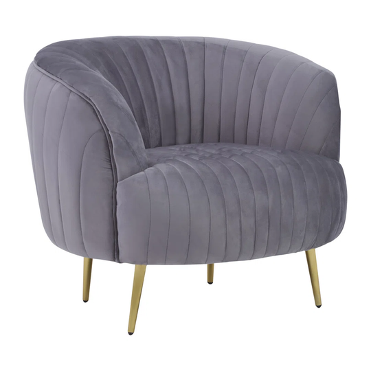 Macaulay 95Cm Wide Tufted Polyester Tub Chair