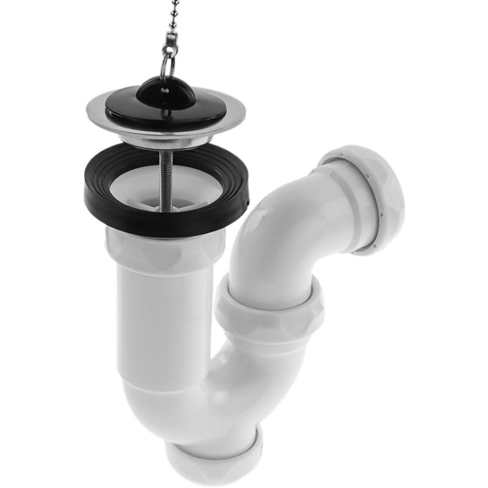 Extendable curved siphon for washbasin-bidet 1 1/2 x ∅ 70 mm - Primematik