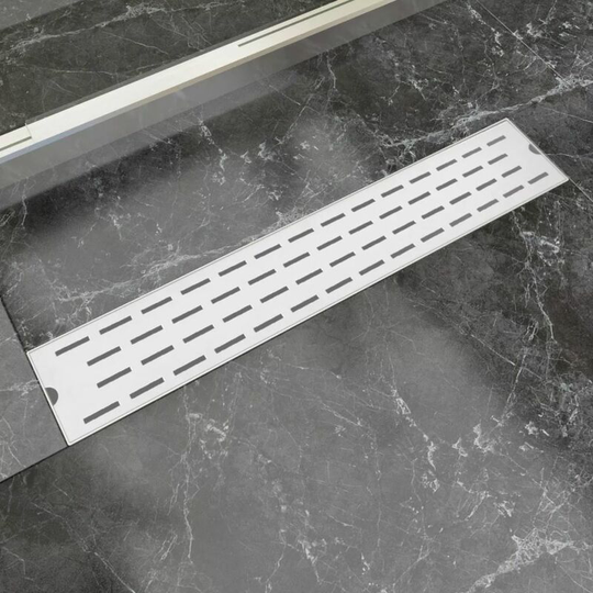 Linear Shower DrainLine 630x140 mm Stainless Steel