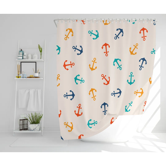 Solomon Polyester Shower Curtain