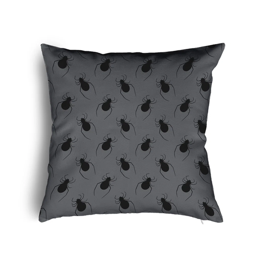 Spider Pattern Decorative Scatter Cushion with Filling