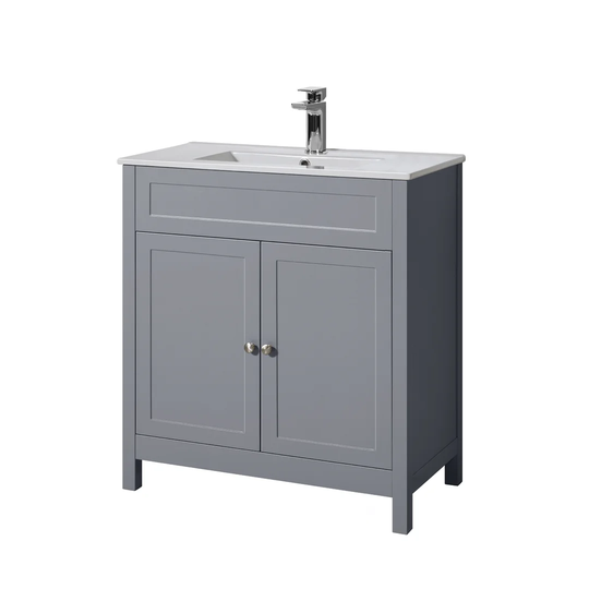 Hopeworth 810mm Free-Standing Standard Single Vanity Unit