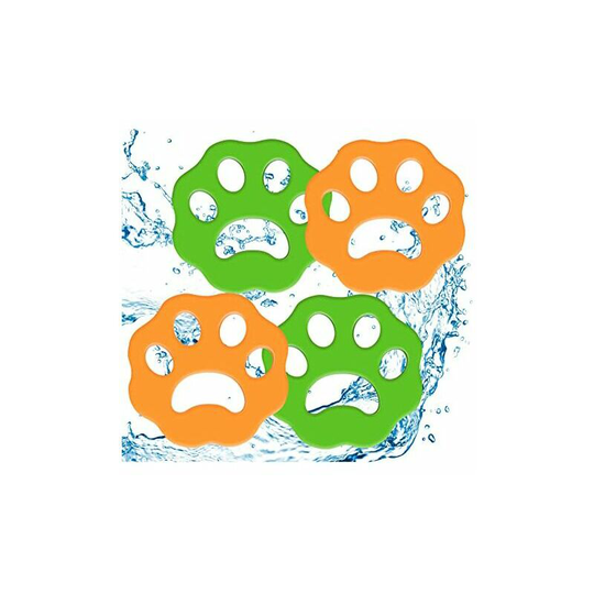 4 Pack Reusable Lint Remover Pet Hair Remover for Laundry Pet Fur Hair Remover for Laundry Bedding Washing Machine