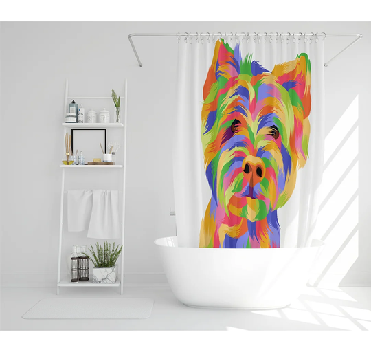 Eliuth Polyester Shower Curtain