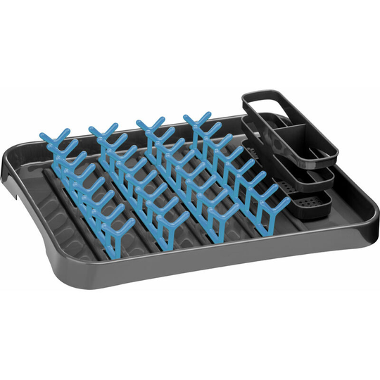 Grey and Blue Dish Drainer - Premier Housewares