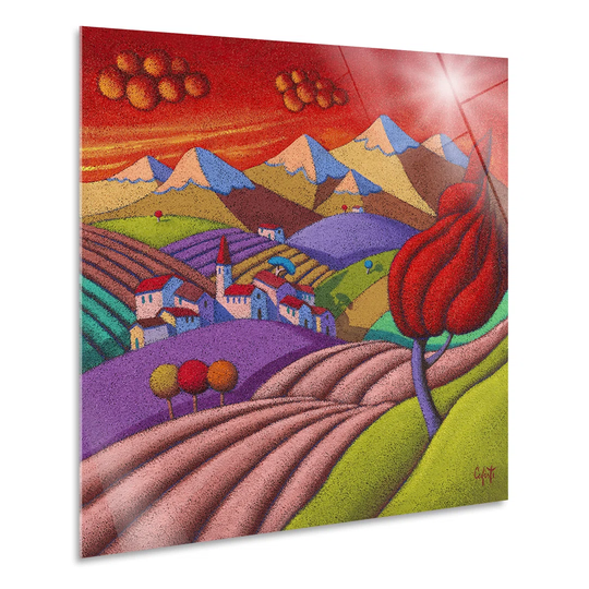 Autumn Landscape by Stefano Calisti - Unframed Graphic Art