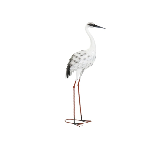 Chellsey Metal Heron Sculpture