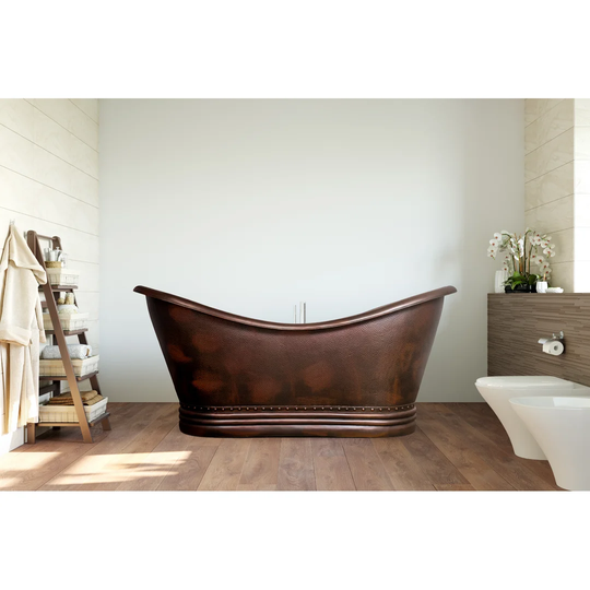 Wetherill 1820 mm x 810 mm Freestanding Standard Double Bathtub