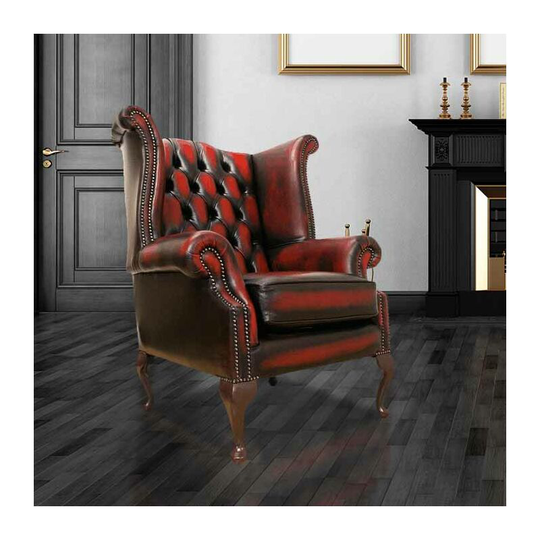 Chesterfield Graham High Back Wing Chair uk Manufactured Chesterfield Suites