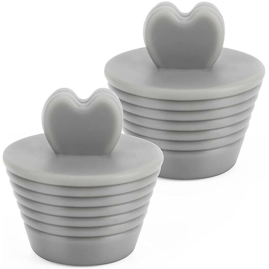 2pcs Universal Bathtub Stopper Bathtub Stopper Bathtub Sink Drains Bathtub Drain Stopper Gray Stopper