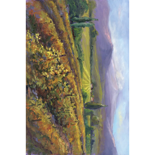 Vineyard Tapestry I - Wrapped Canvas Art Prints