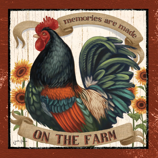 Country Heart II by Janelle Penner - Wrapped Canvas Graphic Art