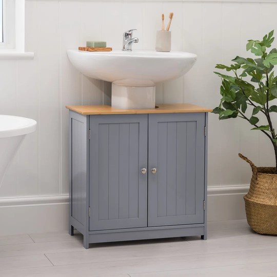 SantaBarbara 60Cm W x 60Cm H x 30Cm D Under Sink Cabinet