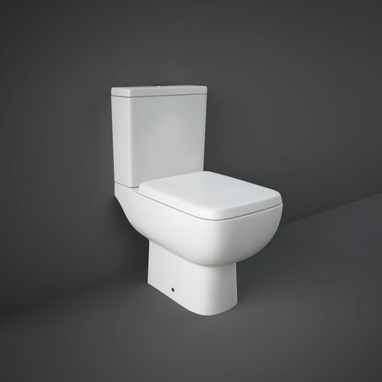 Rak Ceramics - Rak Series 600 Toilet Inc Soft Close Seat Short Projection Compact Toilet wc