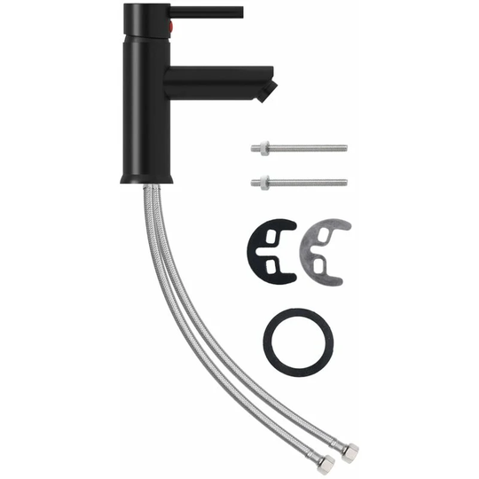 Vidaxl - Bathroom Basin Faucet Black 130x176 mm Black