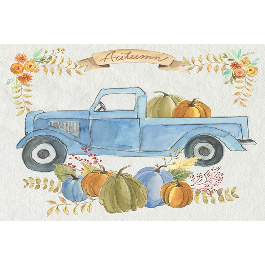 Happy Autumn I by Regina Moore - Wrapped Canvas Graphic Art