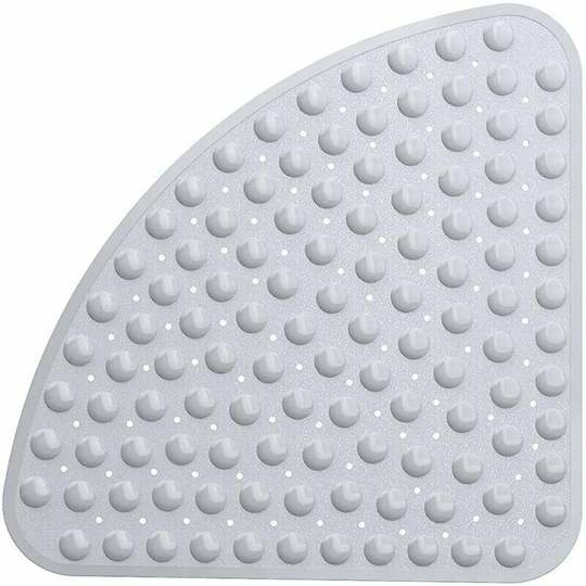 Non -slip for bathtub and shower 1pcs - shower mat, non -slip corner shower mat, quadrant rubber shower carpet, sector - 53x53cm