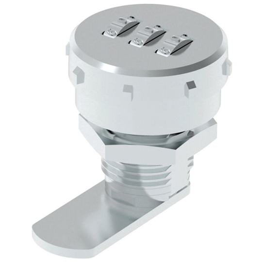 Triple code cabinet lock - Rackmatic
