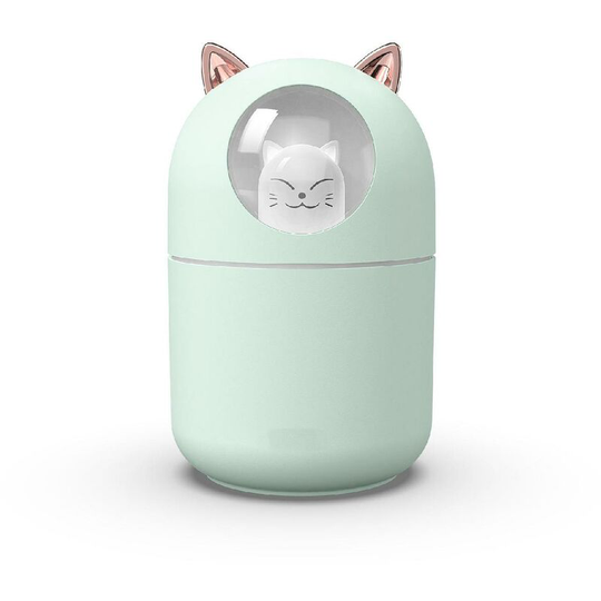 Sunflowergb - New Cute usb Humidifier Home Car Mini Water Replenishment Small Colorful Aromatherapy Humidifier Gift (Green)