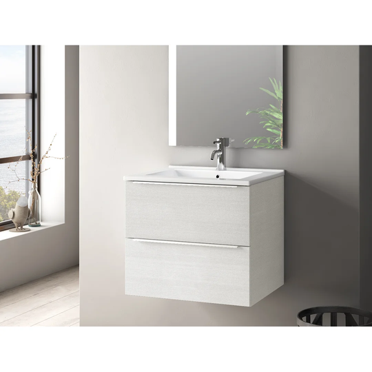 Mulfo 610mm Wall Hung Single Vanity Unit
