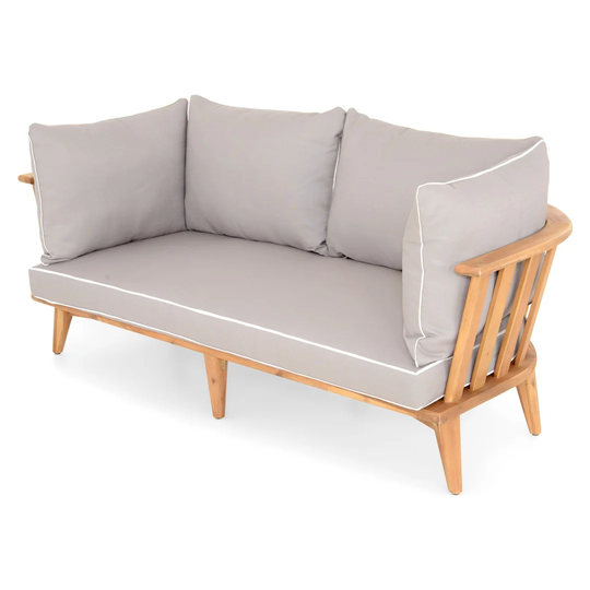 Sofa 3 Seater Cleveland L.177.5 L.76 H.60 Nature/white