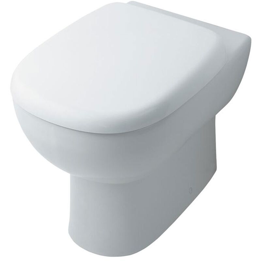 Jasper Morrison Back to Wall Toilet - Soft Close Seat and Cover White - Ideal Standard