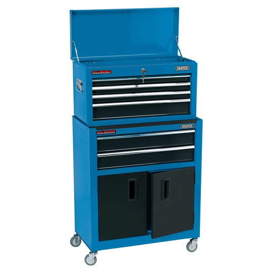 72" H x 66" W x 38.5" D Combined Roller Cabinet and Tool Chest - 19563