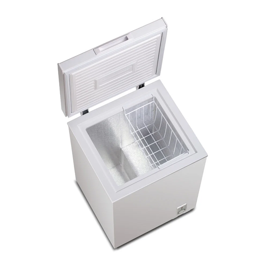 Symple Stuff Chest Freezer C188362E63DA4A03AD6BD16C66D38A3C,98 Liters,White,Low Consumption A+/F,41Db,12 Years Warranty On The Compressor