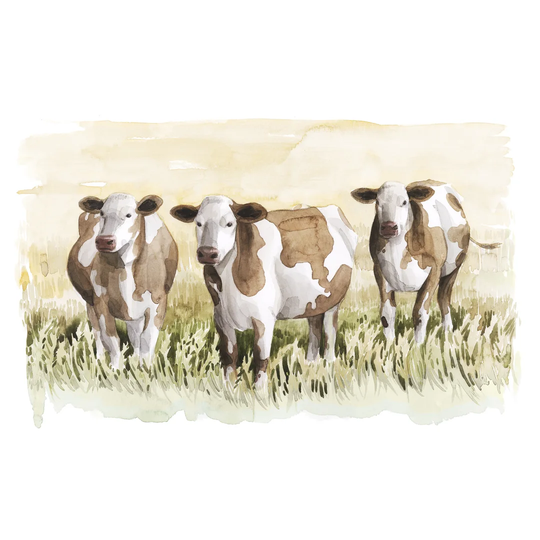 Golden Graze II by Grace Popp - Wrapped Canvas Painting