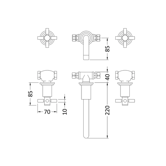 Tec Mono Basin Mixer