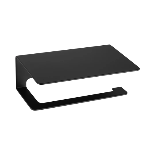 1 Piece Toilet Roll Holder with Shelf