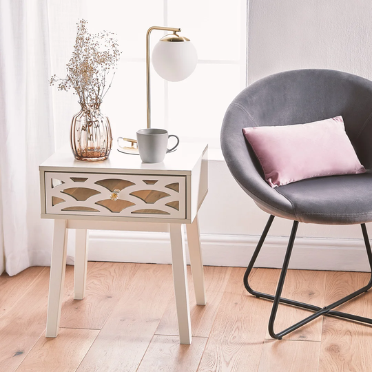 Sandusky 1 Drawer Bedside Table